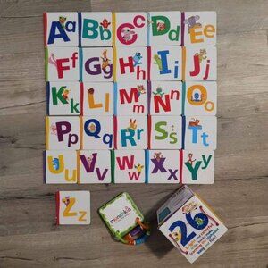 Baby einstein toddler baby board books box set plus munchkin book. alphabet book
